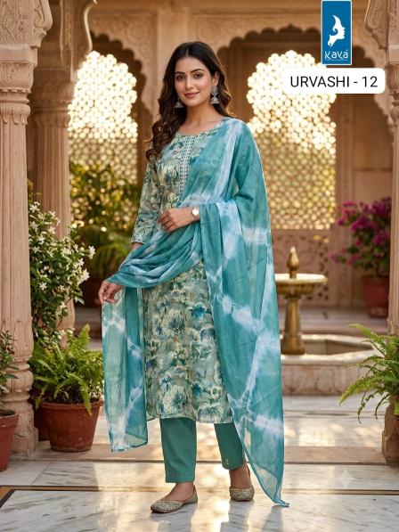 Kaya urvashi 3pcs b2b wholesale kurtis